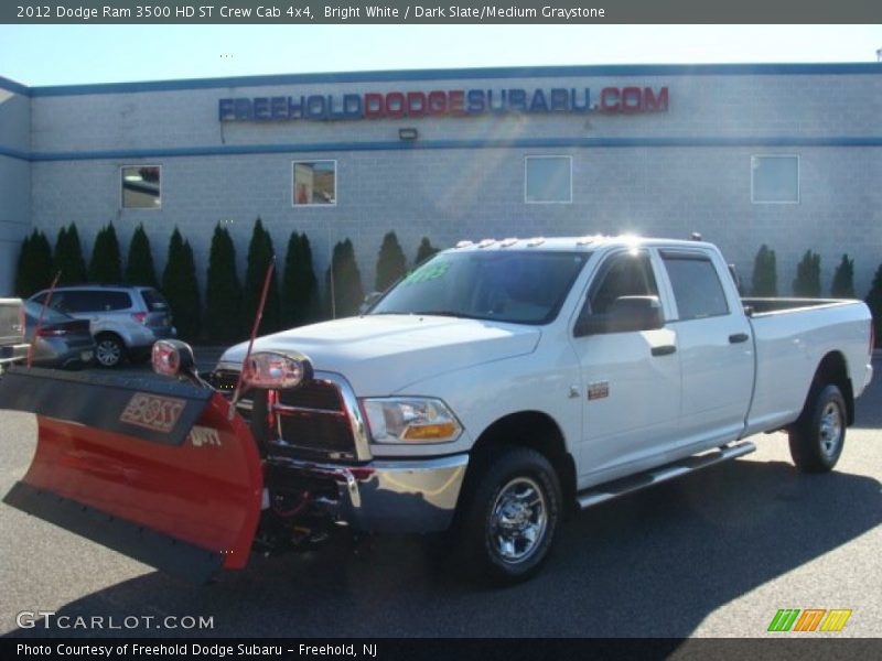 Bright White / Dark Slate/Medium Graystone 2012 Dodge Ram 3500 HD ST Crew Cab 4x4