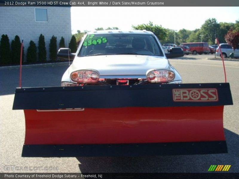 Bright White / Dark Slate/Medium Graystone 2012 Dodge Ram 3500 HD ST Crew Cab 4x4