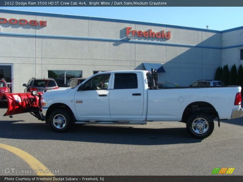 Bright White / Dark Slate/Medium Graystone 2012 Dodge Ram 3500 HD ST Crew Cab 4x4