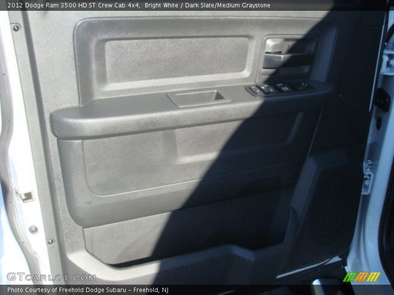 Bright White / Dark Slate/Medium Graystone 2012 Dodge Ram 3500 HD ST Crew Cab 4x4