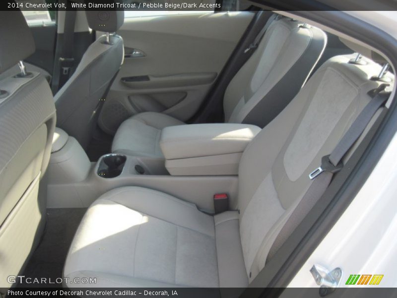Rear Seat of 2014 Volt 
