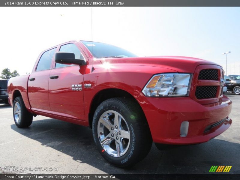 Front 3/4 View of 2014 1500 Express Crew Cab