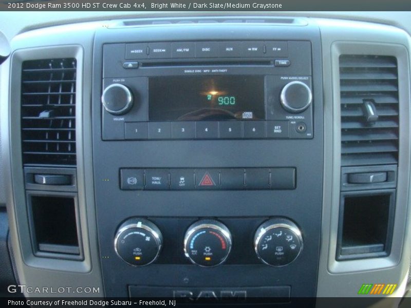 Bright White / Dark Slate/Medium Graystone 2012 Dodge Ram 3500 HD ST Crew Cab 4x4