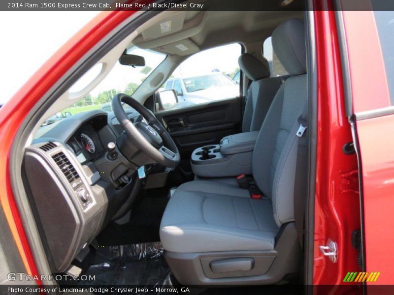 Front Seat of 2014 1500 Express Crew Cab