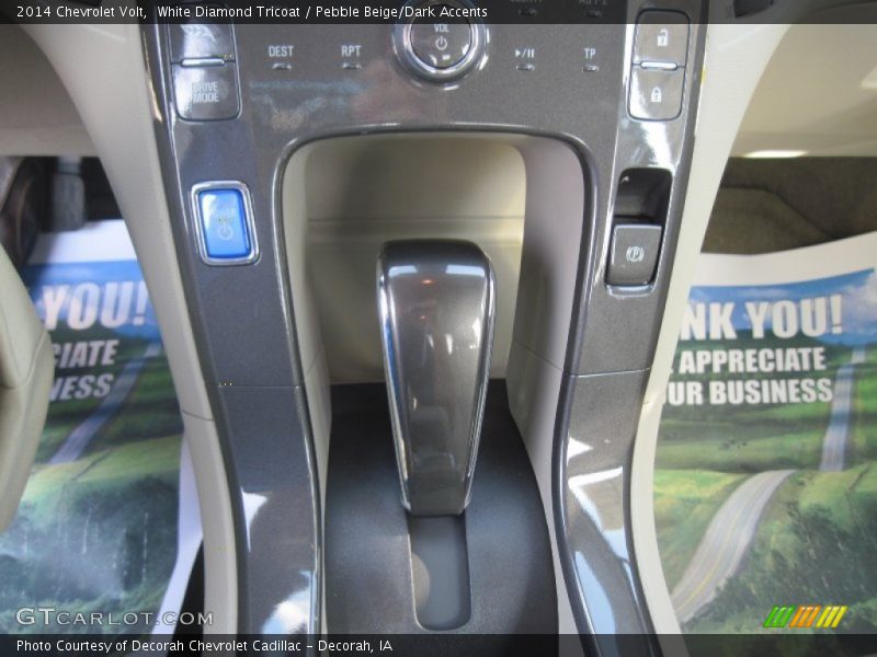 White Diamond Tricoat / Pebble Beige/Dark Accents 2014 Chevrolet Volt