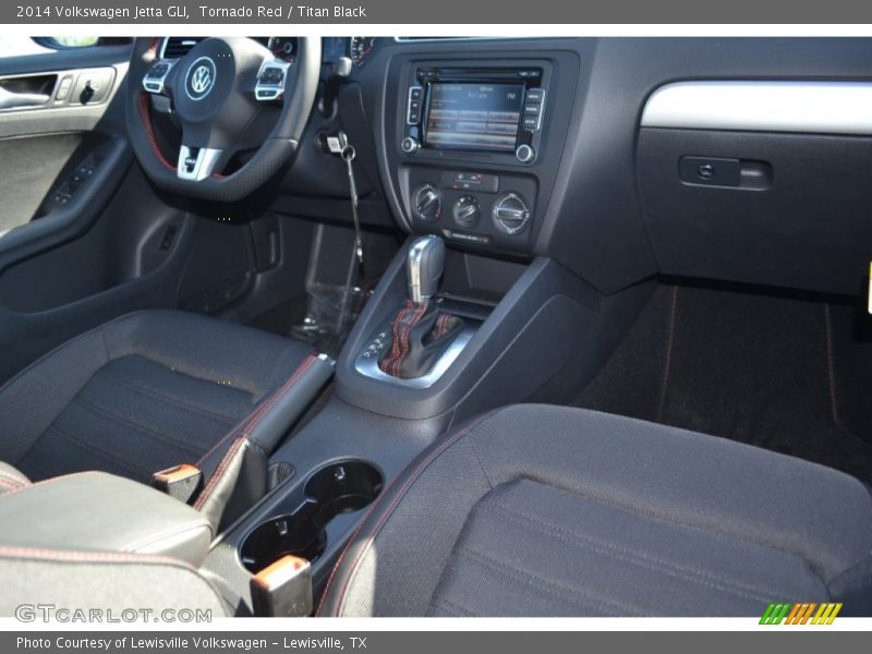 Tornado Red / Titan Black 2014 Volkswagen Jetta GLI