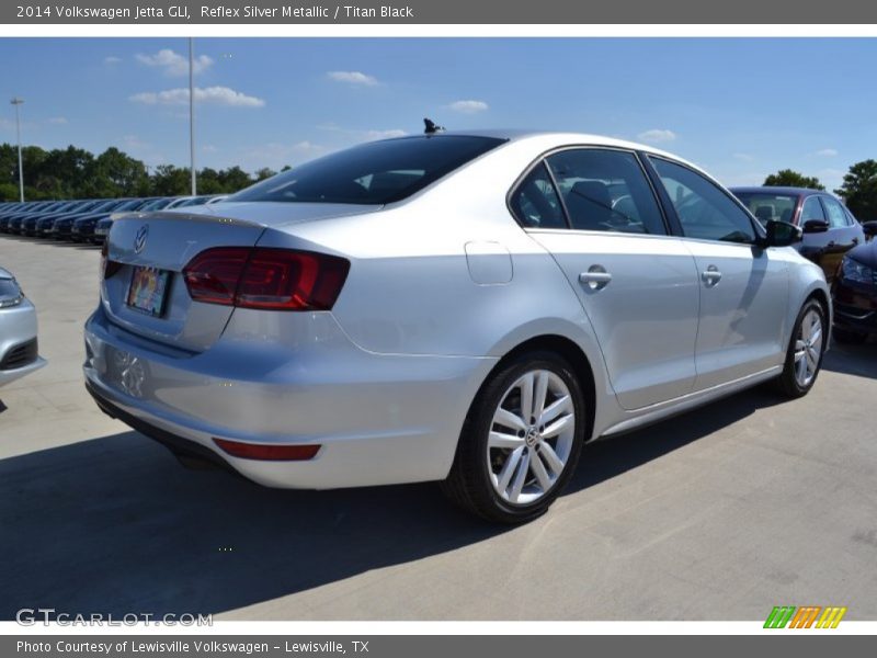 Reflex Silver Metallic / Titan Black 2014 Volkswagen Jetta GLI