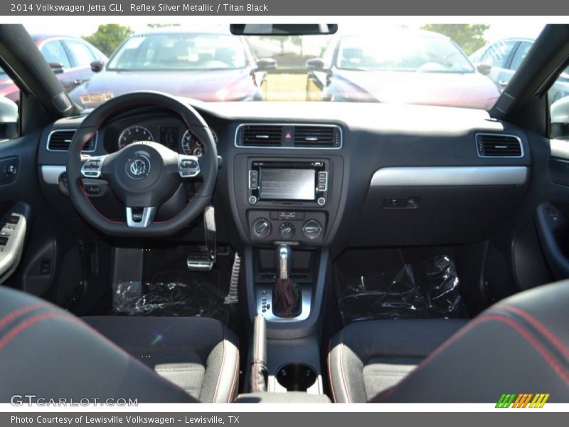 Reflex Silver Metallic / Titan Black 2014 Volkswagen Jetta GLI