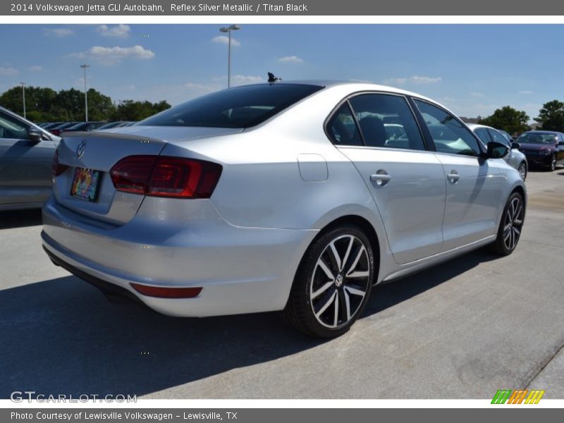 Reflex Silver Metallic / Titan Black 2014 Volkswagen Jetta GLI Autobahn
