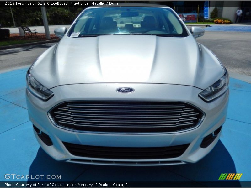  2013 Fusion SE 2.0 EcoBoost Ingot Silver Metallic