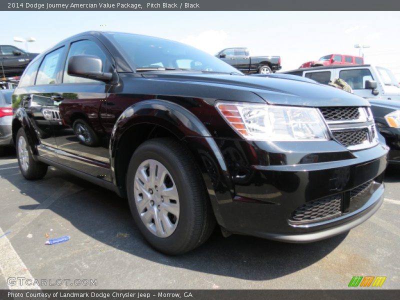 Front 3/4 View of 2014 Journey Amercian Value Package