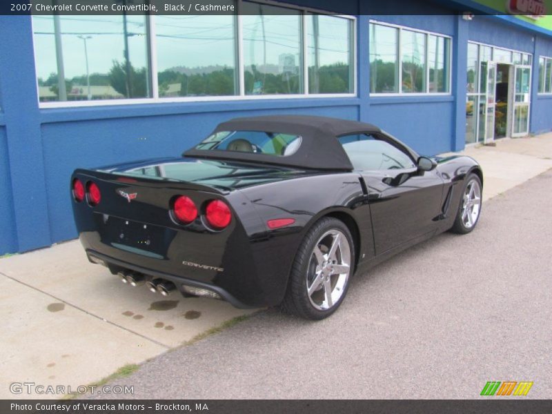 Black / Cashmere 2007 Chevrolet Corvette Convertible