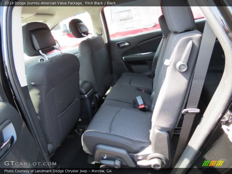 Pitch Black / Black 2014 Dodge Journey Amercian Value Package