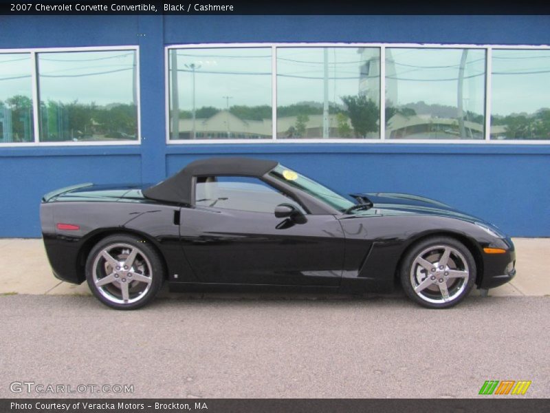 Black / Cashmere 2007 Chevrolet Corvette Convertible