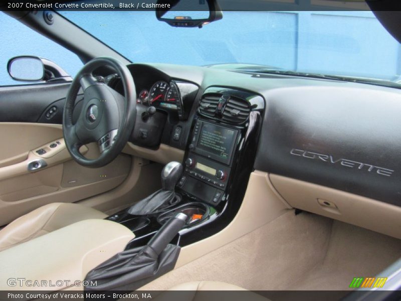 Black / Cashmere 2007 Chevrolet Corvette Convertible