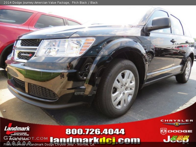 Pitch Black / Black 2014 Dodge Journey Amercian Value Package