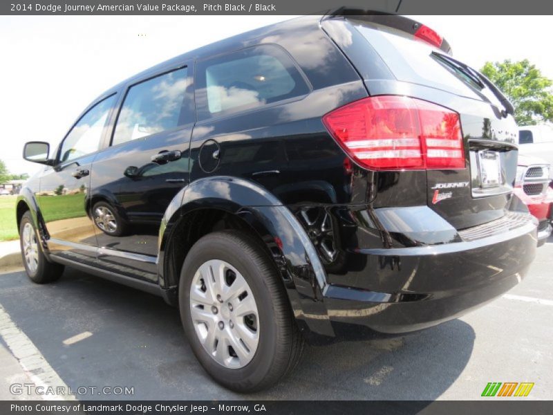 Pitch Black / Black 2014 Dodge Journey Amercian Value Package