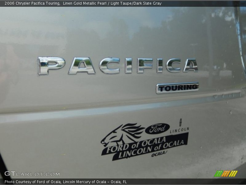 Linen Gold Metallic Pearl / Light Taupe/Dark Slate Gray 2006 Chrysler Pacifica Touring