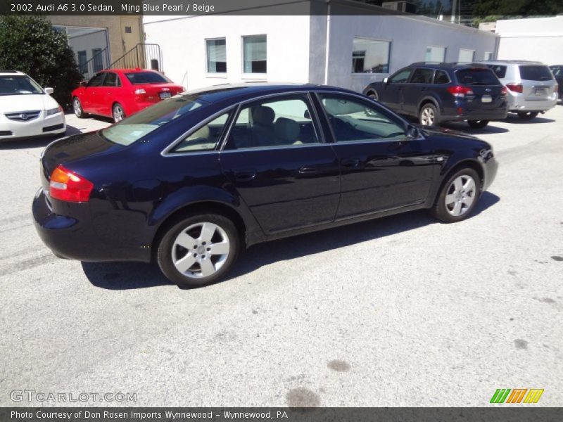  2002 A6 3.0 Sedan Ming Blue Pearl