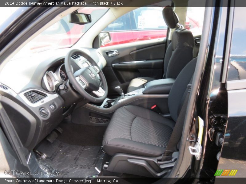 Pitch Black / Black 2014 Dodge Journey Amercian Value Package