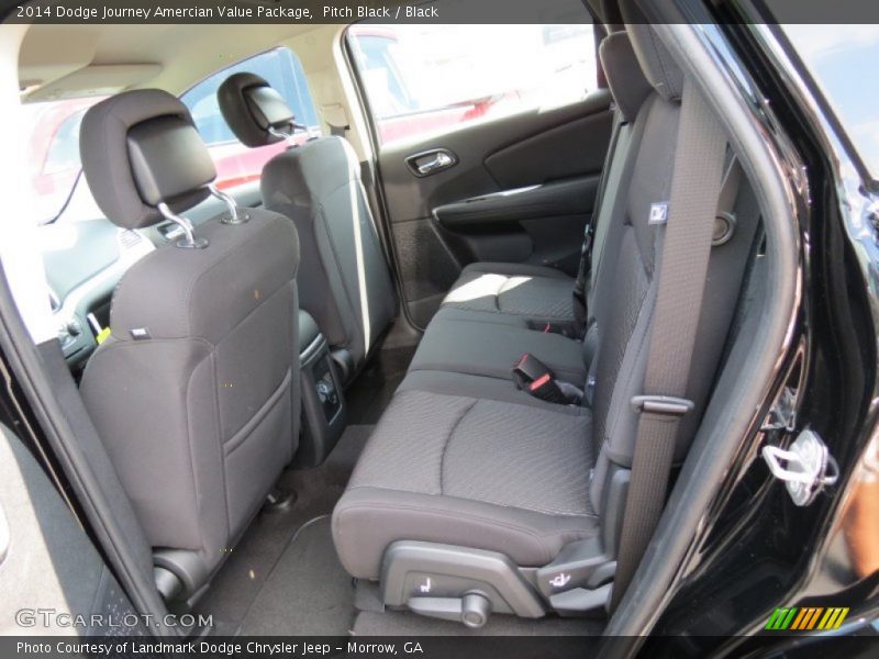 Pitch Black / Black 2014 Dodge Journey Amercian Value Package