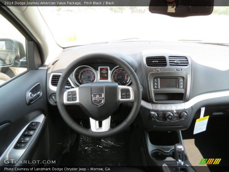 Pitch Black / Black 2014 Dodge Journey Amercian Value Package