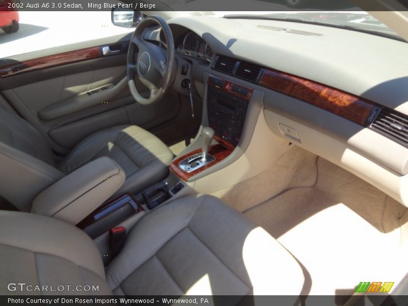  2002 A6 3.0 Sedan Beige Interior