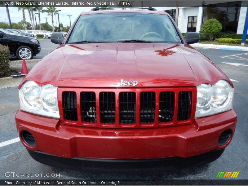  2005 Grand Cherokee Laredo Inferno Red Crystal Pearl