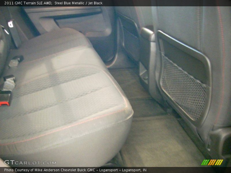 Steel Blue Metallic / Jet Black 2011 GMC Terrain SLE AWD