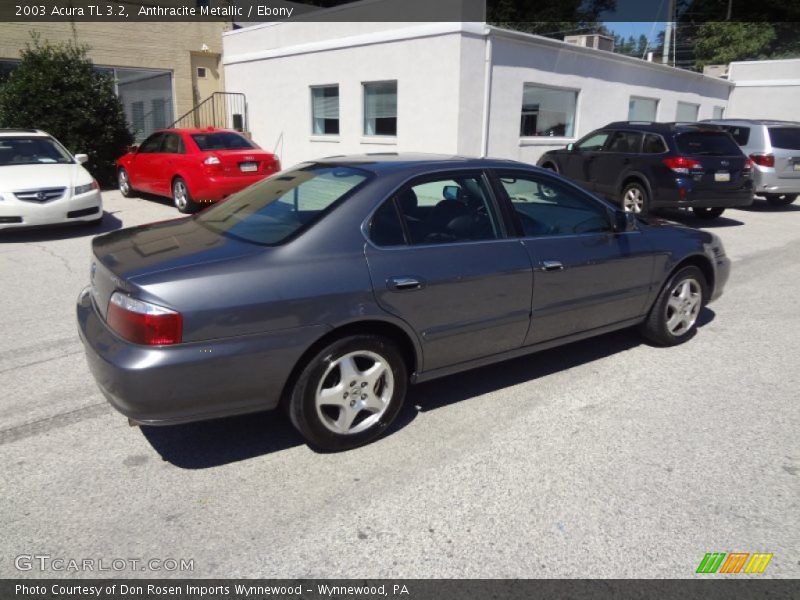 Anthracite Metallic / Ebony 2003 Acura TL 3.2