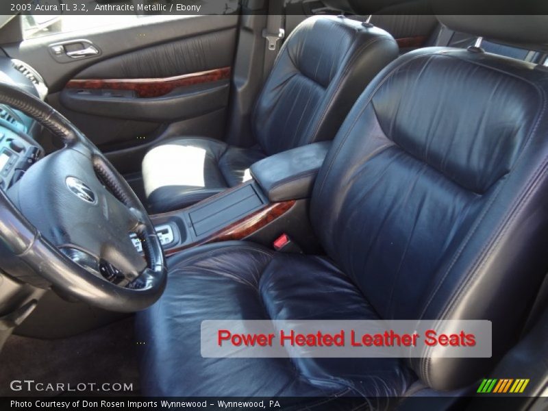 Anthracite Metallic / Ebony 2003 Acura TL 3.2