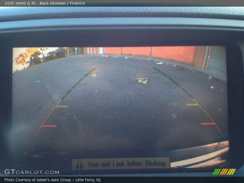 Black Obsidian / Firebrick 2005 Infiniti Q 45