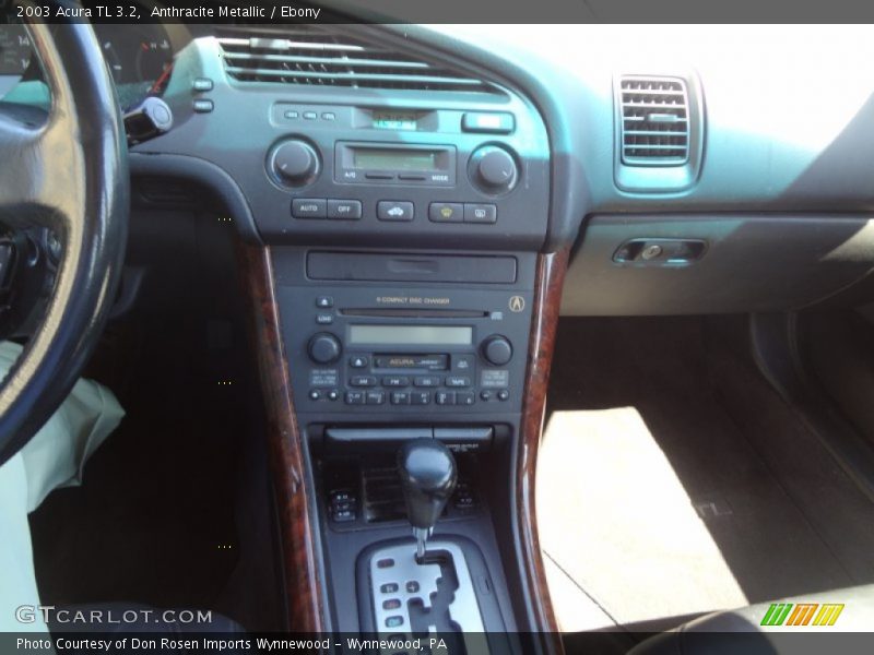 Anthracite Metallic / Ebony 2003 Acura TL 3.2