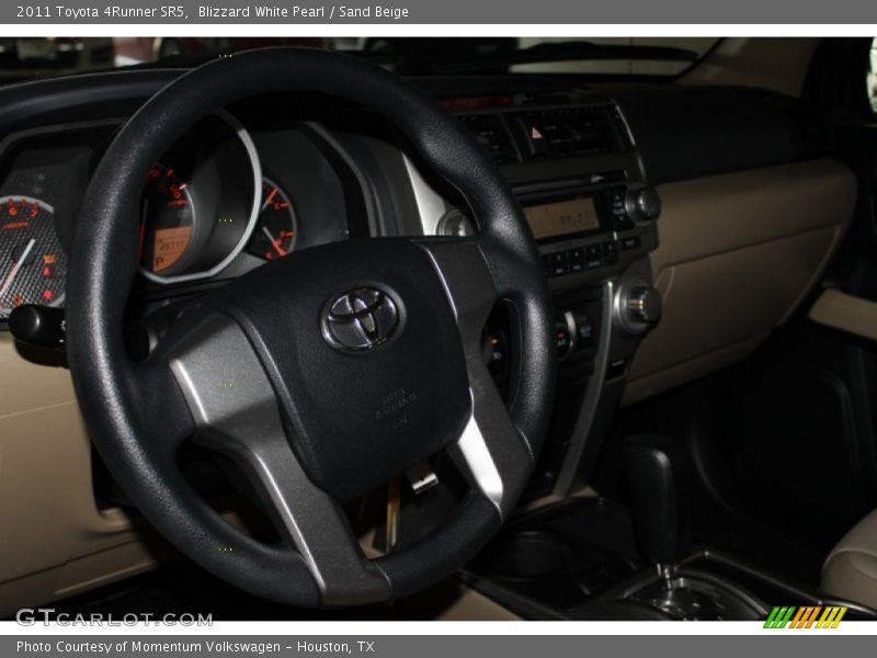 Blizzard White Pearl / Sand Beige 2011 Toyota 4Runner SR5
