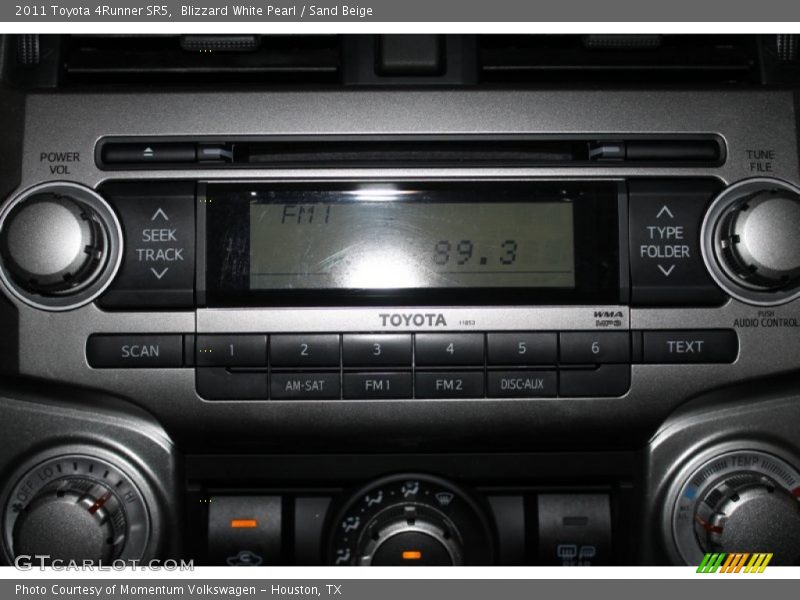 Blizzard White Pearl / Sand Beige 2011 Toyota 4Runner SR5