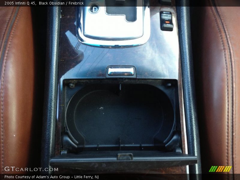 Black Obsidian / Firebrick 2005 Infiniti Q 45