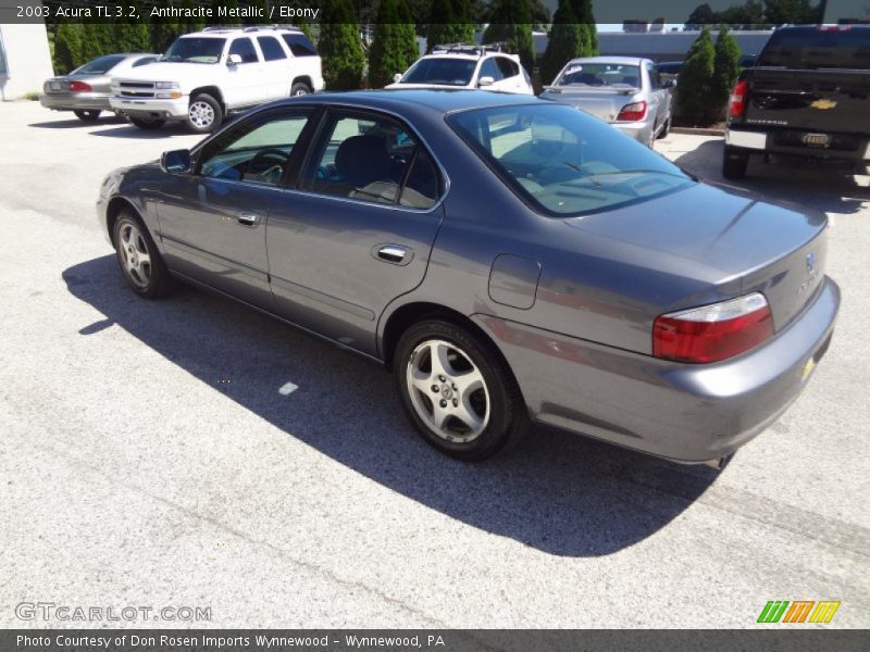 Anthracite Metallic / Ebony 2003 Acura TL 3.2
