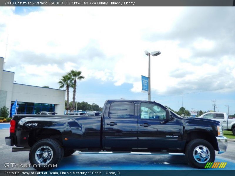 Black / Ebony 2010 Chevrolet Silverado 3500HD LTZ Crew Cab 4x4 Dually
