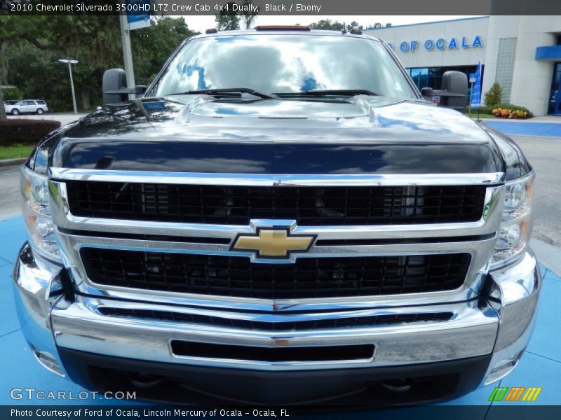Black / Ebony 2010 Chevrolet Silverado 3500HD LTZ Crew Cab 4x4 Dually