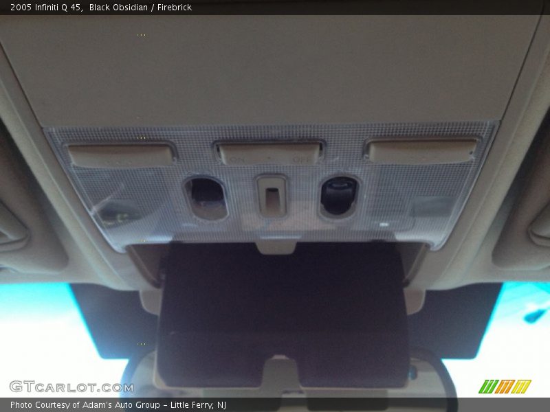 Black Obsidian / Firebrick 2005 Infiniti Q 45