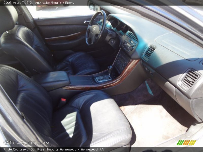 Anthracite Metallic / Ebony 2003 Acura TL 3.2
