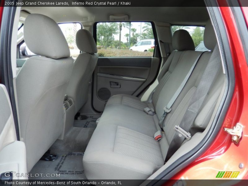 Rear Seat of 2005 Grand Cherokee Laredo