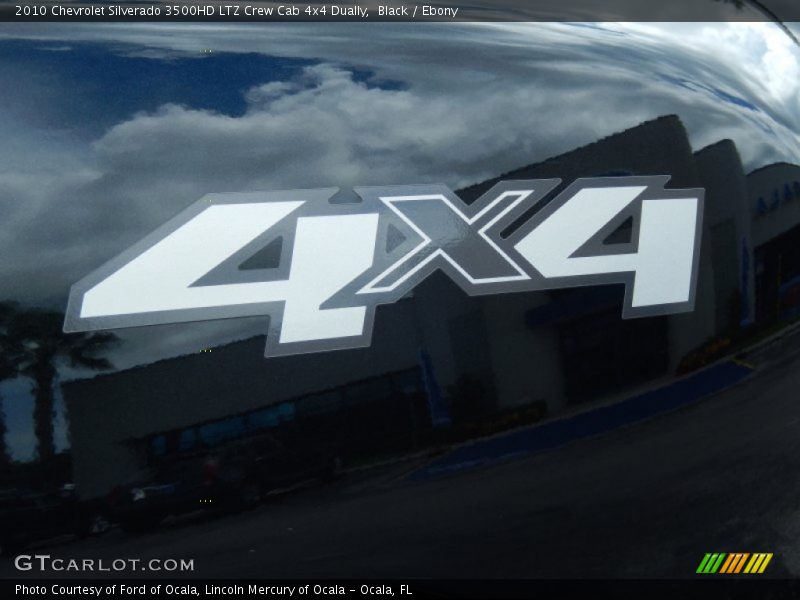 Black / Ebony 2010 Chevrolet Silverado 3500HD LTZ Crew Cab 4x4 Dually