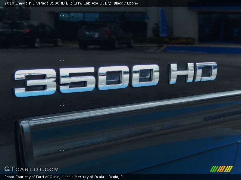Black / Ebony 2010 Chevrolet Silverado 3500HD LTZ Crew Cab 4x4 Dually