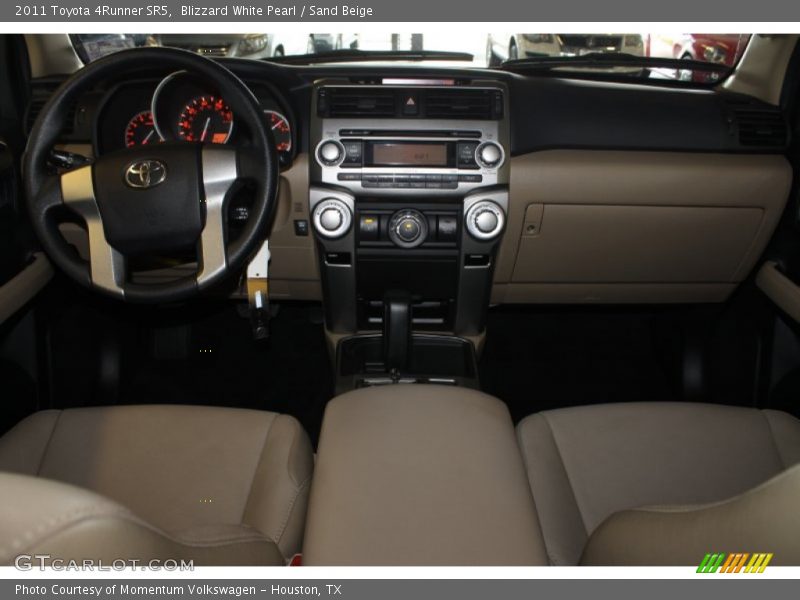 Blizzard White Pearl / Sand Beige 2011 Toyota 4Runner SR5