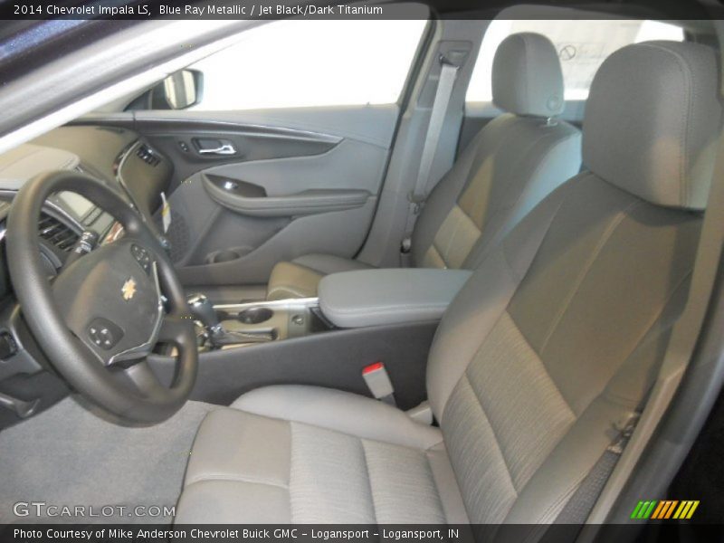 Blue Ray Metallic / Jet Black/Dark Titanium 2014 Chevrolet Impala LS
