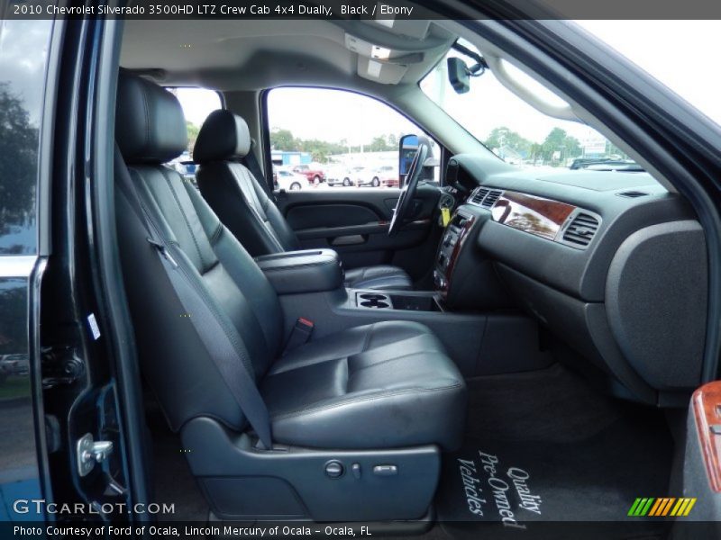 Black / Ebony 2010 Chevrolet Silverado 3500HD LTZ Crew Cab 4x4 Dually