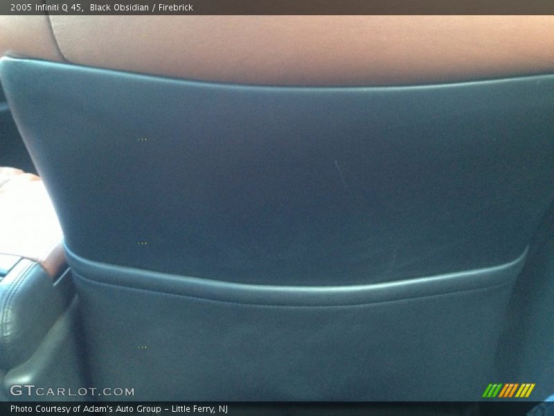Black Obsidian / Firebrick 2005 Infiniti Q 45