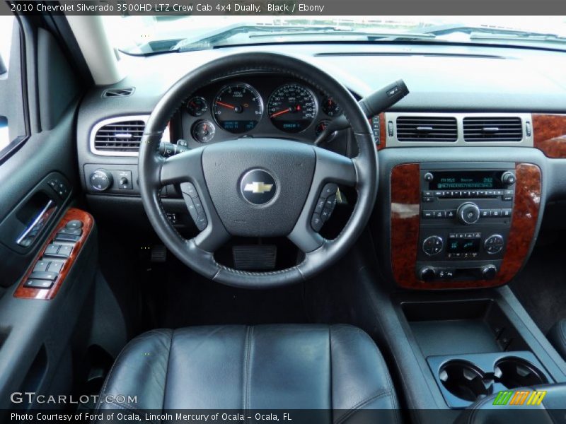 Black / Ebony 2010 Chevrolet Silverado 3500HD LTZ Crew Cab 4x4 Dually