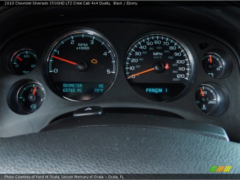  2010 Silverado 3500HD LTZ Crew Cab 4x4 Dually LTZ Crew Cab 4x4 Dually Gauges